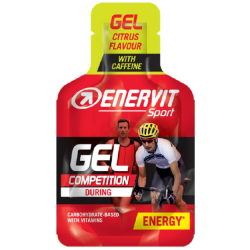 ENERVIT Sport GEL COMPETITION s kofeinom- agrumi