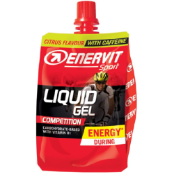 ENERVIT Sport LIQUID GEL COMPETITION s kofeinom - citrus