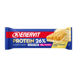 ENERVIT Protein – Beljakovinska ploščica 26 %; 40 g – Vanilija-jogurt