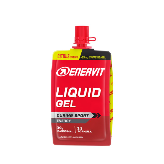 ENERVIT Sport LIQUID GEL COMPETITION s kofeinom - citrus