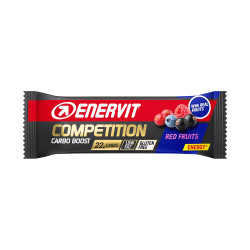 ENERVIT Sport – Energijska ploščica Competition; 30 g – Rdeče sadje
