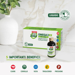 ENERZONA OMEGA 3 RX tekočina 5 x 33,3 ml