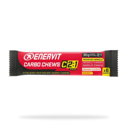 ENERVIT C2:1PRO – Energijski gumijasti bomboni CARBO CHEWS; 34 g – Pomaranča