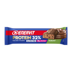 ENERVIT Protein – Beljakovinska ploščica 32 %; 48 g – Lešnik
