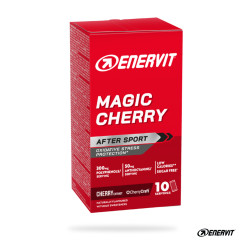 Enervit Magic cherry - Regeneracijski napitek; 10 vrečk x 9g - Višnja